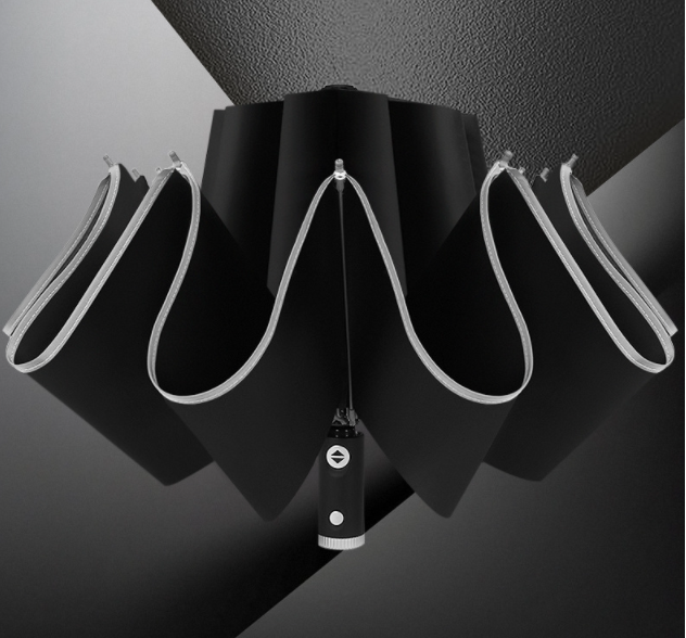 LED Automatic 3 Fold Umbrella