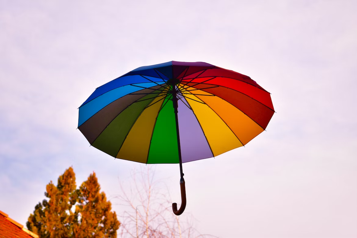Rainbow Umbrella