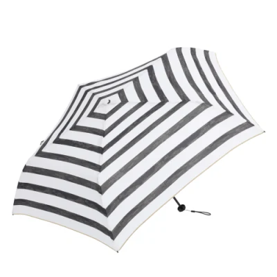 Super Light Thin Small High Quality Mini Size 3 Foldable Design Folding Pocket Umbrella