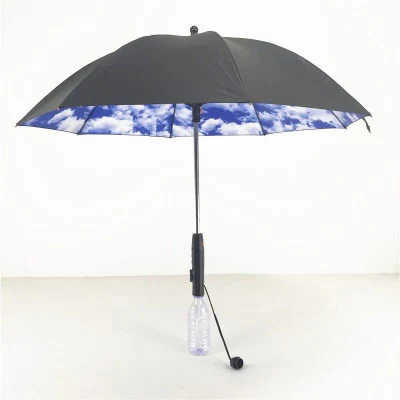 Anti-UV Function Water Spray Fan Umbrella