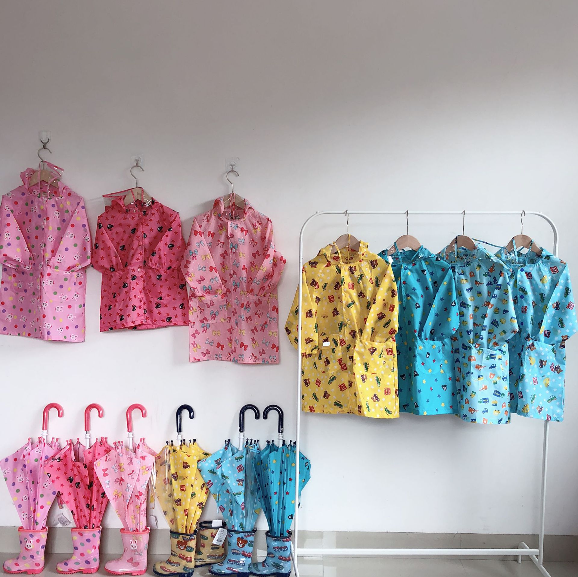 Kid's School Bag Raincoat