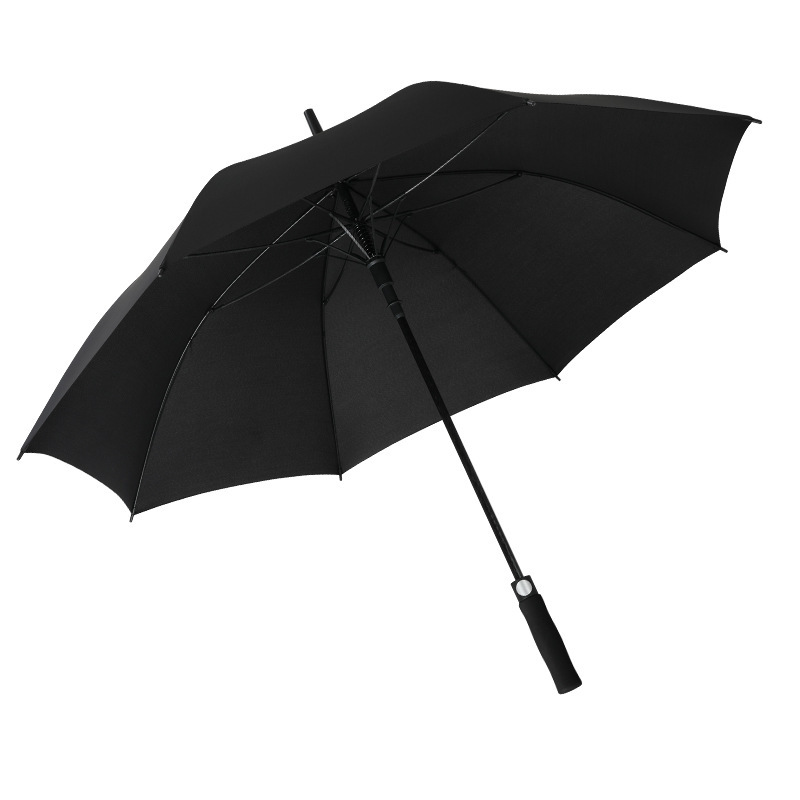 Windproof Auto Open Advertising Straight Umbrella