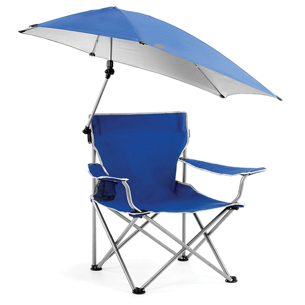 Umbrella with Universal Clamp Portable Adjustable Umbrella Folding Sunshade